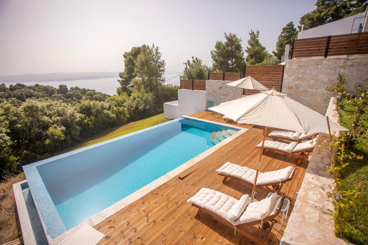 Allure Luxury Villas 3&4 Serenity Retreat Moni Evaggelistrias ภายนอก รูปภาพ