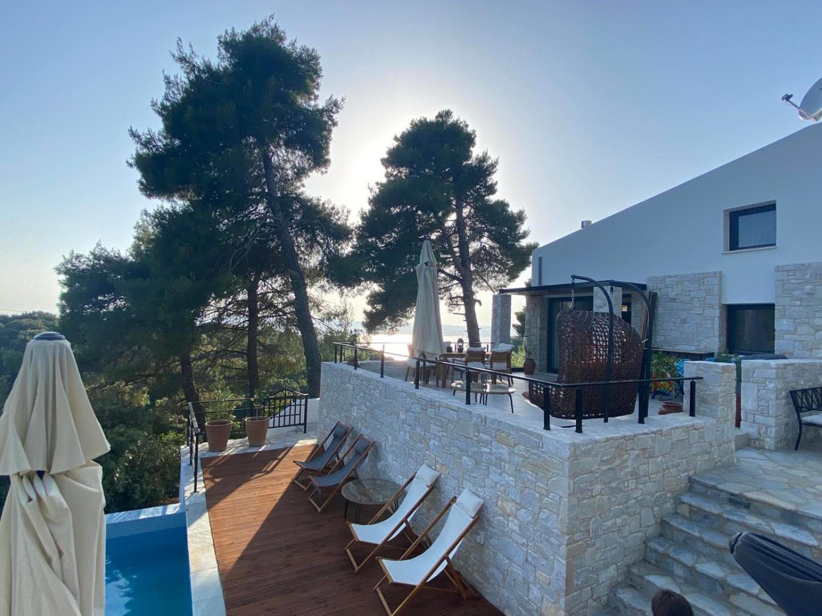 Allure Luxury Villas 3&4 Serenity Retreat Moni Evaggelistrias ภายนอก รูปภาพ