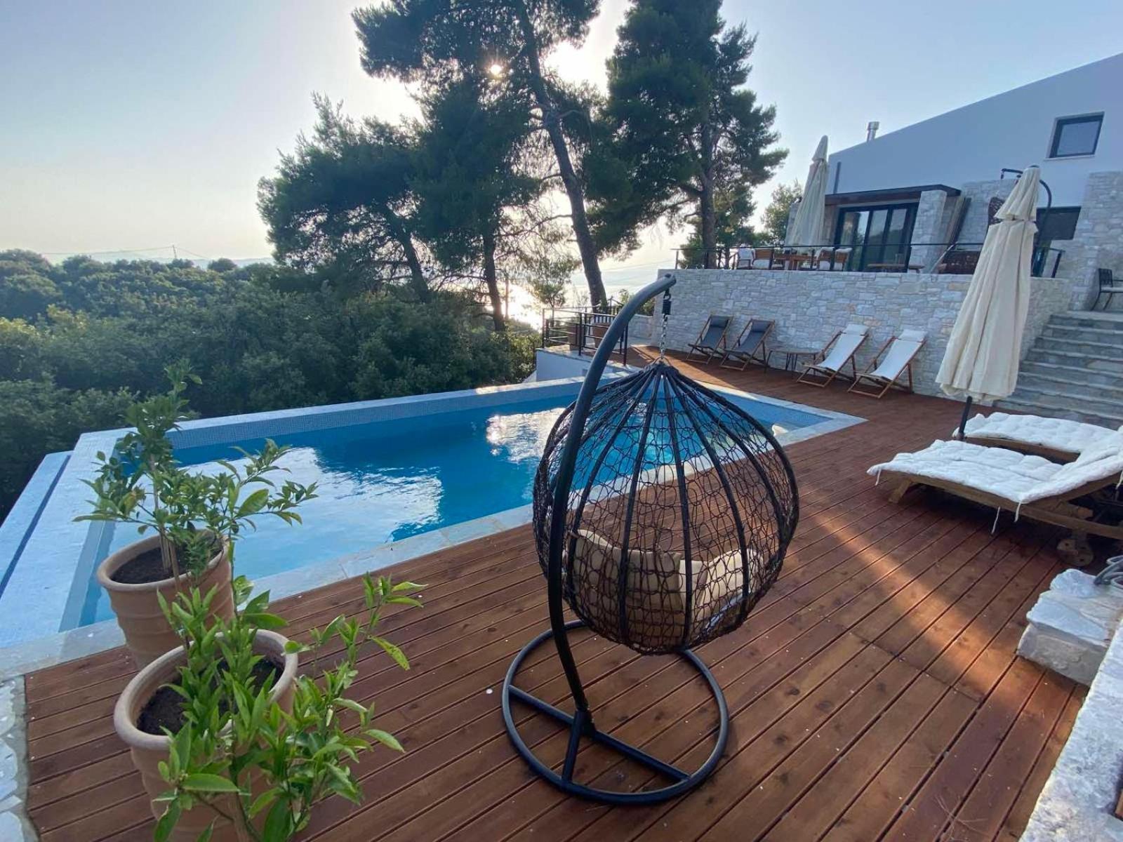 Allure Luxury Villas 3&4 Serenity Retreat Moni Evaggelistrias ภายนอก รูปภาพ