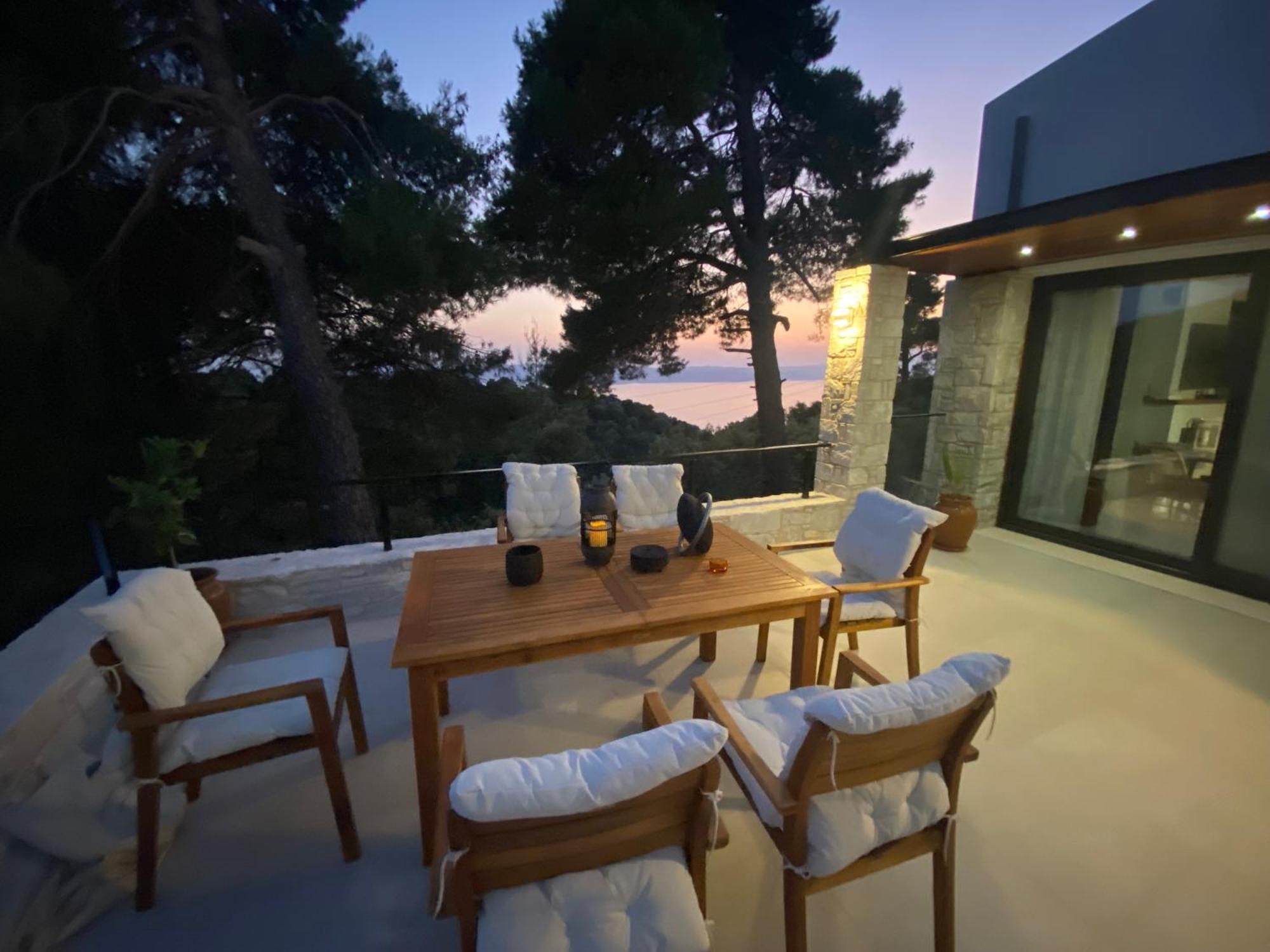 Allure Luxury Villas 3&4 Serenity Retreat Moni Evaggelistrias ภายนอก รูปภาพ