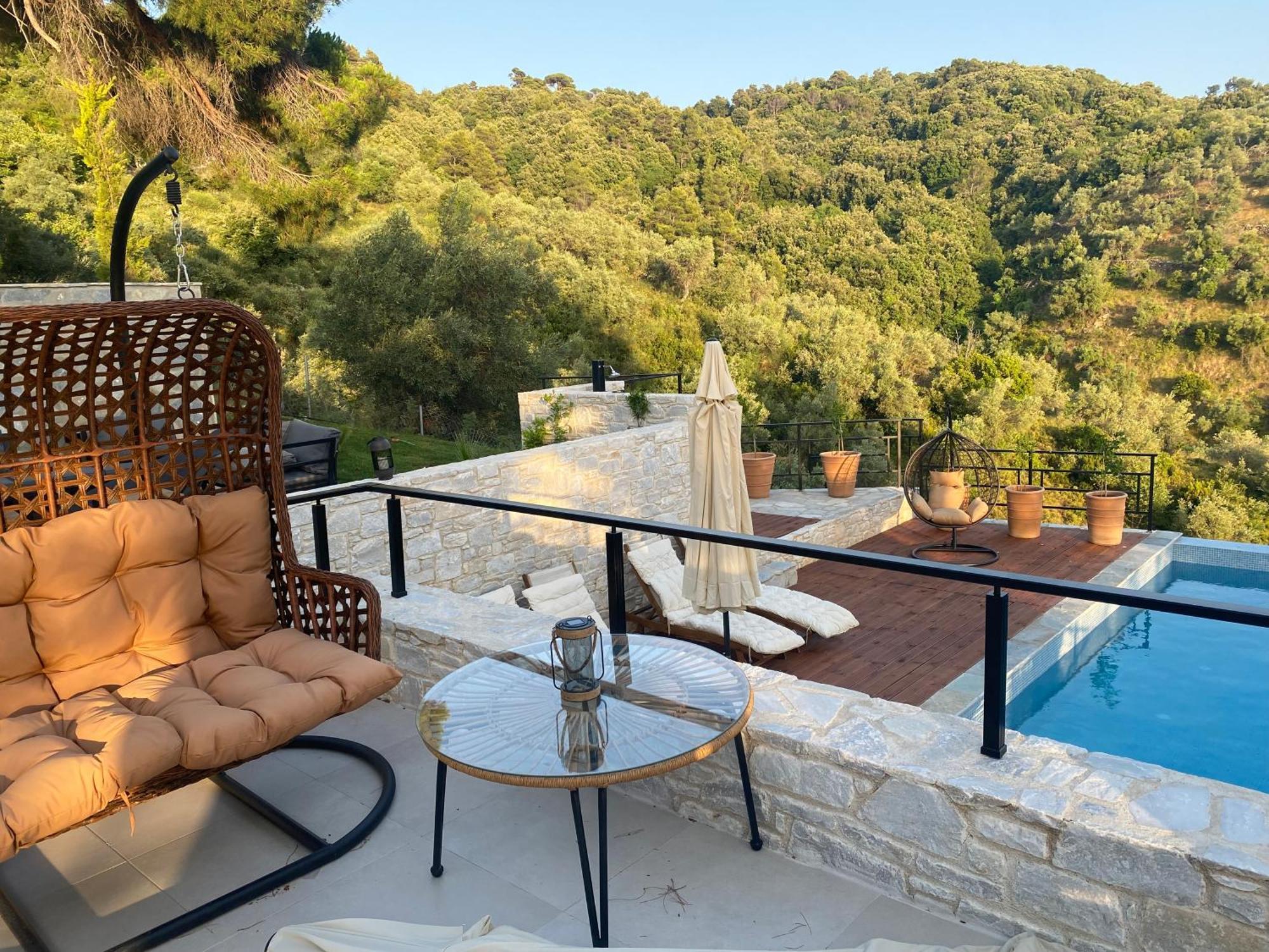 Allure Luxury Villas 3&4 Serenity Retreat Moni Evaggelistrias ภายนอก รูปภาพ